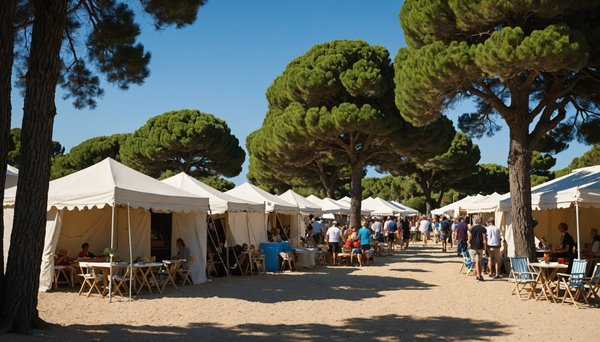 Les campings proche de saint-tropez
