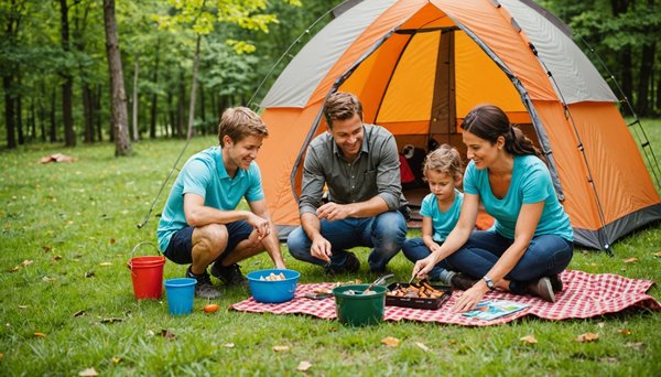 Comment organiser des jeux de plein air pour toute la famille en camping