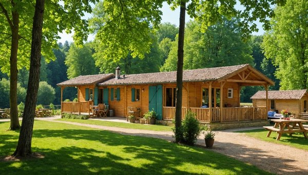 Séjournez à sarlat au camping les chalets du périgord, entre patrimoine et nature