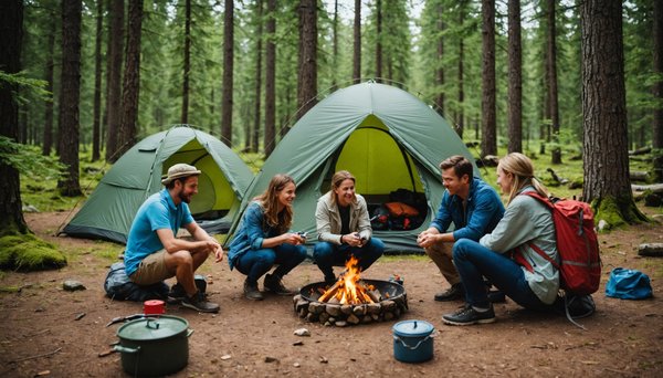 Créer des souvenirs mémorables avec des amis lors de votre prochain camping