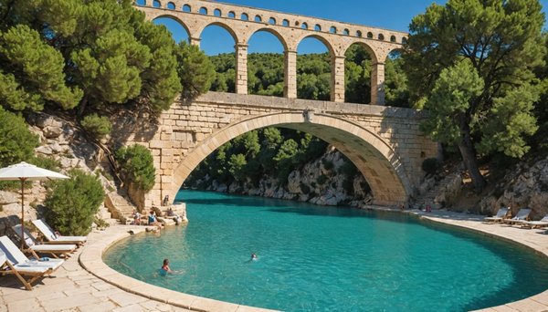 Camping pont du gard : détente en pleine nature avec piscine